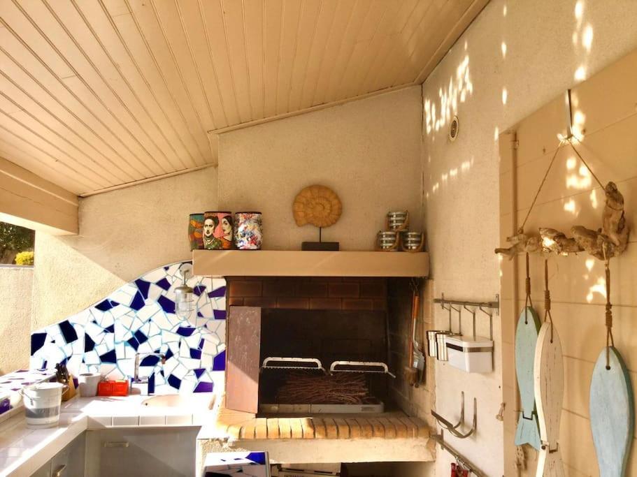 La Maison Du Bonheur F5 Jardin Et Piscine 纳博讷 外观 照片